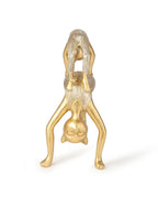 Yoga Cat Polypropylene Figurine for Living Room and Office Decor