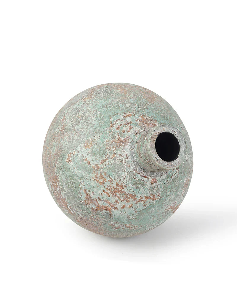 Terracotta Accent Vase for Console and Hall Tables
