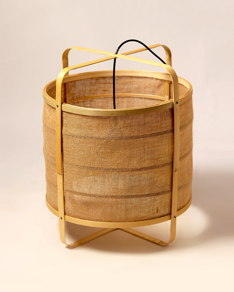 Elegant Bamboo Pendant Lamp for Balcony and Hall