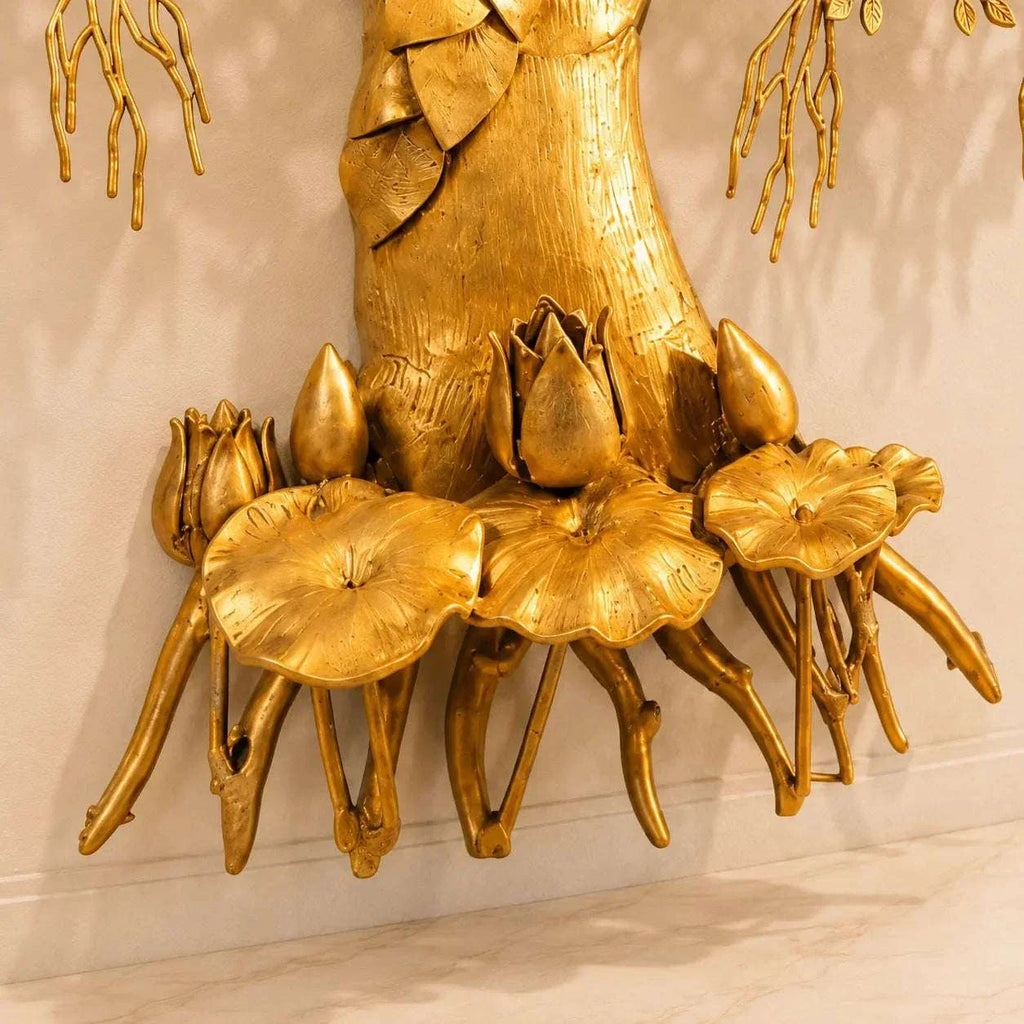 Brass Handcrafted Kalpvriksha Wall Hanging (50 Inch) Vedansh Craft