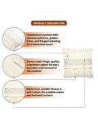 Soft Cotton Cushion Cover for Home Decoration and Room Styling