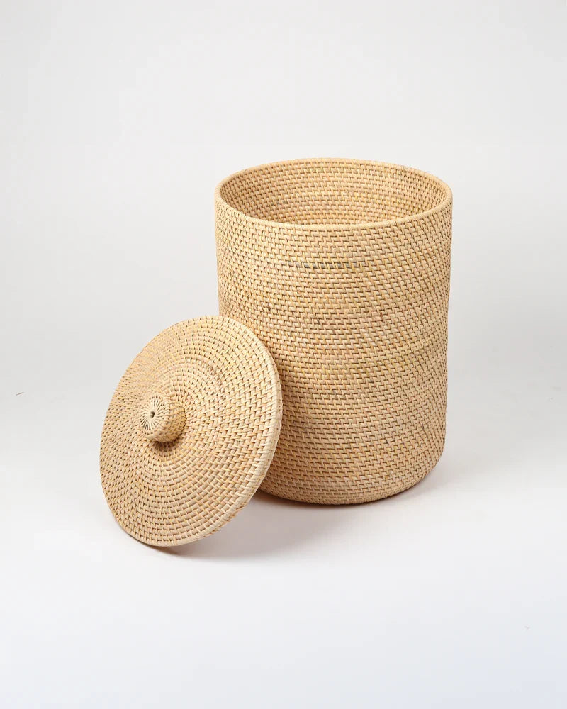 Rattan Multipurpose Storage Basket for Bedroom and Wardrobe