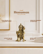 Hanuman Ji Murti in for Pooja Room, Daily Worship & Spiritual Gifting