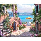 Amalfi Painting By Numbers DIY Kit Nestasia