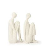 Human Bookend Figurine in Polypropylene for Living Room, Study, and Office