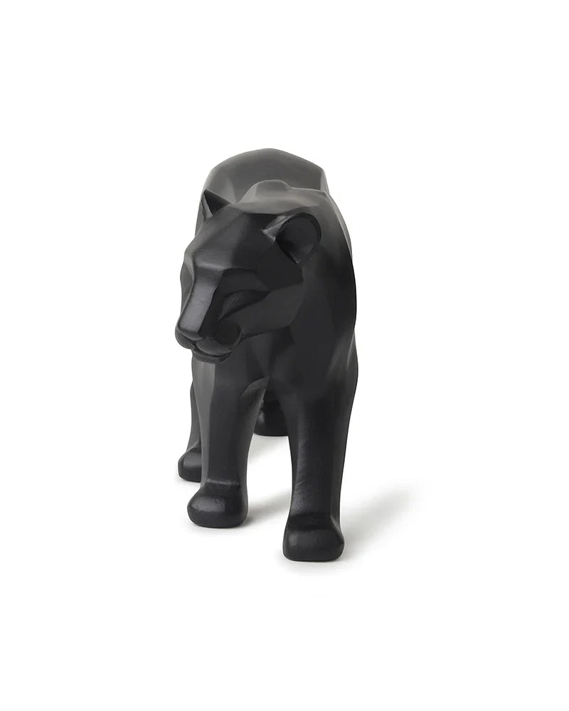 Polypropylene Black Panther Figurine for Home Decor, Hall Display, and Gifts