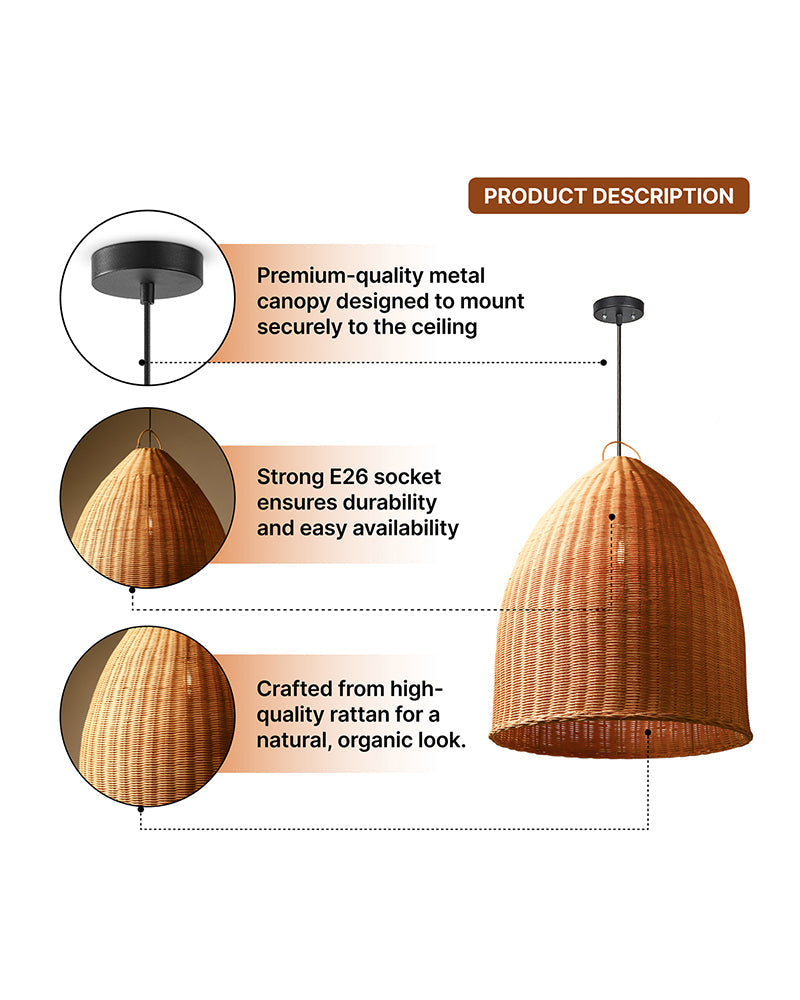 Ceiling Hanging Light for Living Room and Stylish Home Decor