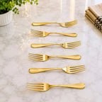 Brass Spoon Set (Pack Of 6) Vedansh Craft