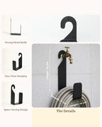 Heavy Duty Metal Wall Mounted Watering Hose Hanger