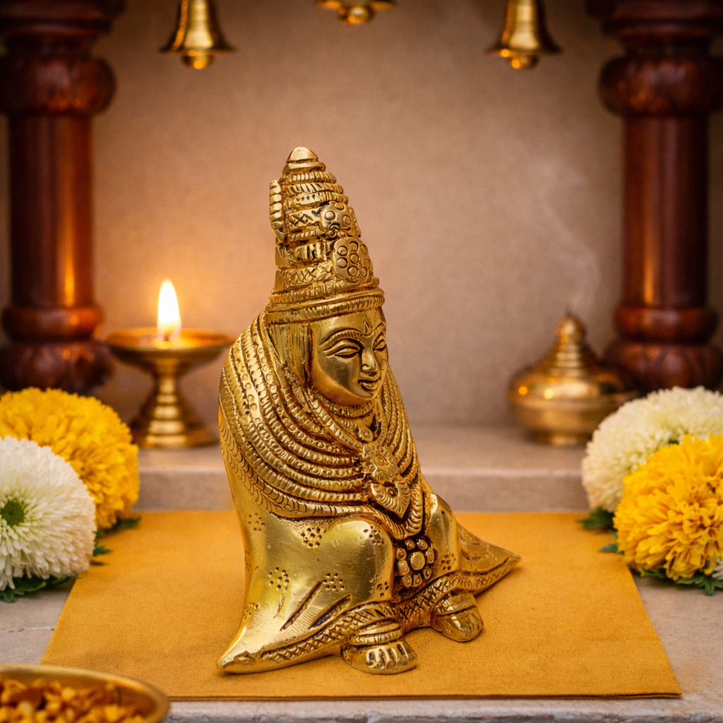Brass Tulja Bhavani Idol Vedansh Craft