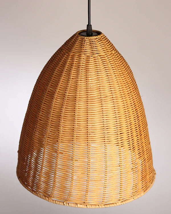 Modern Rattan Hanging Lamp for Bedroom and Study Room