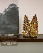 Radha Krishna Statue for Home and Pooja Room, Decorative God Idol Figurine