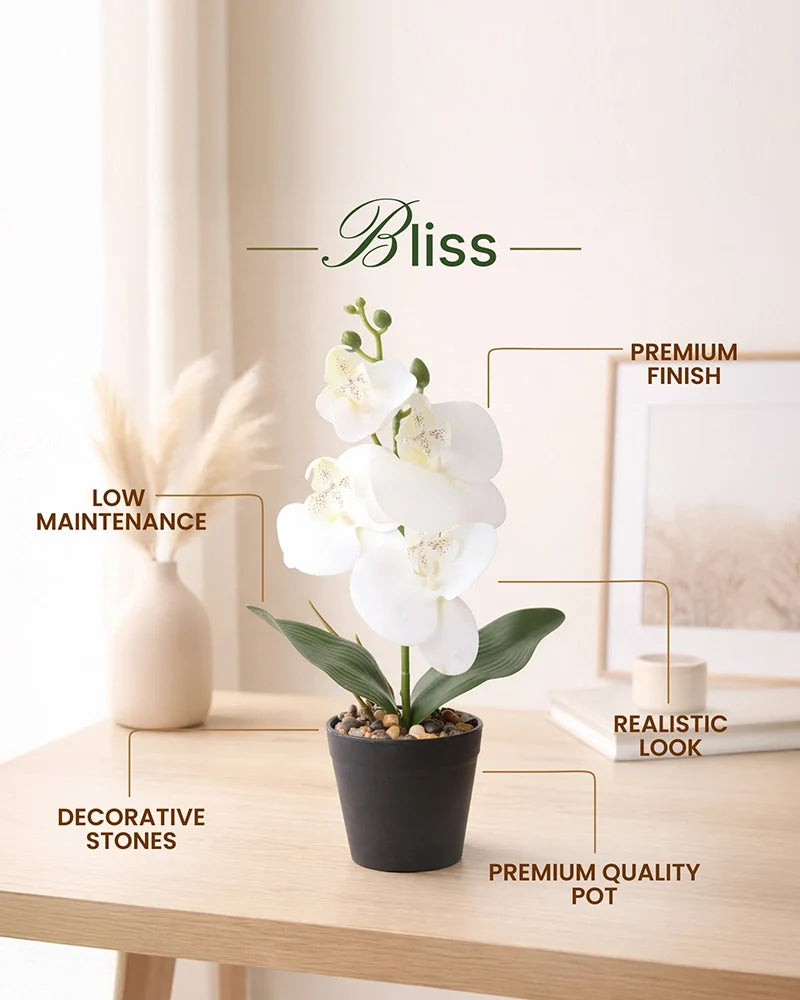 Artificial Decorative Flower Arrangement for Home and Office