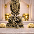 Brass Tirupati Balaji/Venkateshwar Standing Lightweight Statue (6 Inch) Vedansh Craft