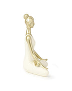Polypropylene Yoga Women Statue for Tabletop Decor and Housewarming