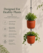 Decorative Flower Pot for Balcony Stand Styling