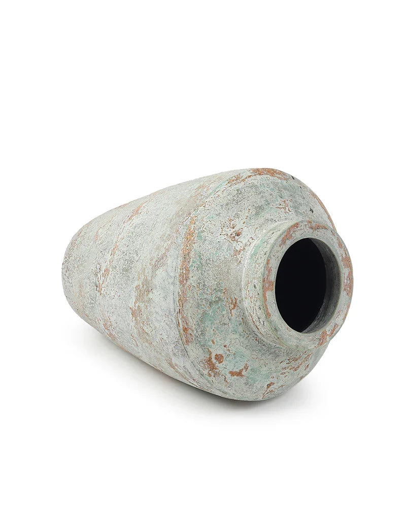 Large Rustic Terracotta Vase for Living Room Corners