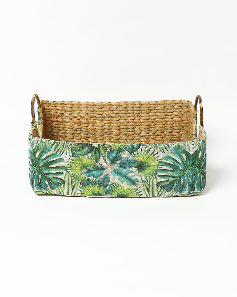 Seagrass Hamper Basket for Multifunctional Storage and Gifting