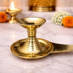 Brass Dhoop Aarti Spoon (9.8 Inch) Vedansh Craft