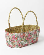 Seagrass Gift Hamper Basket for Stylish Home Storage and Decorative Organization