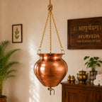 Copper Shirodhara Pot Ayurvedic Equipment (20.5 Inch) Vedansh Craft