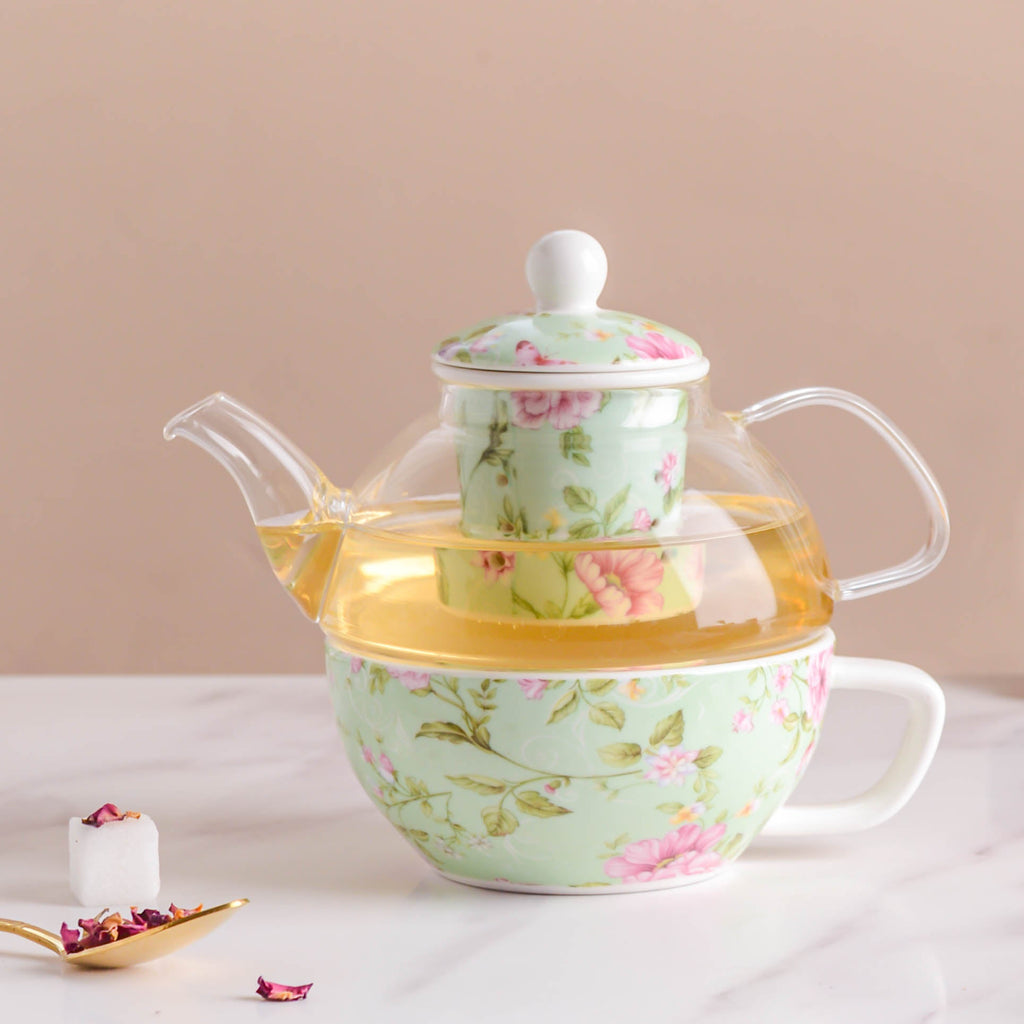 JARDIN Me-Time Teapot Cup Set Nestasia
