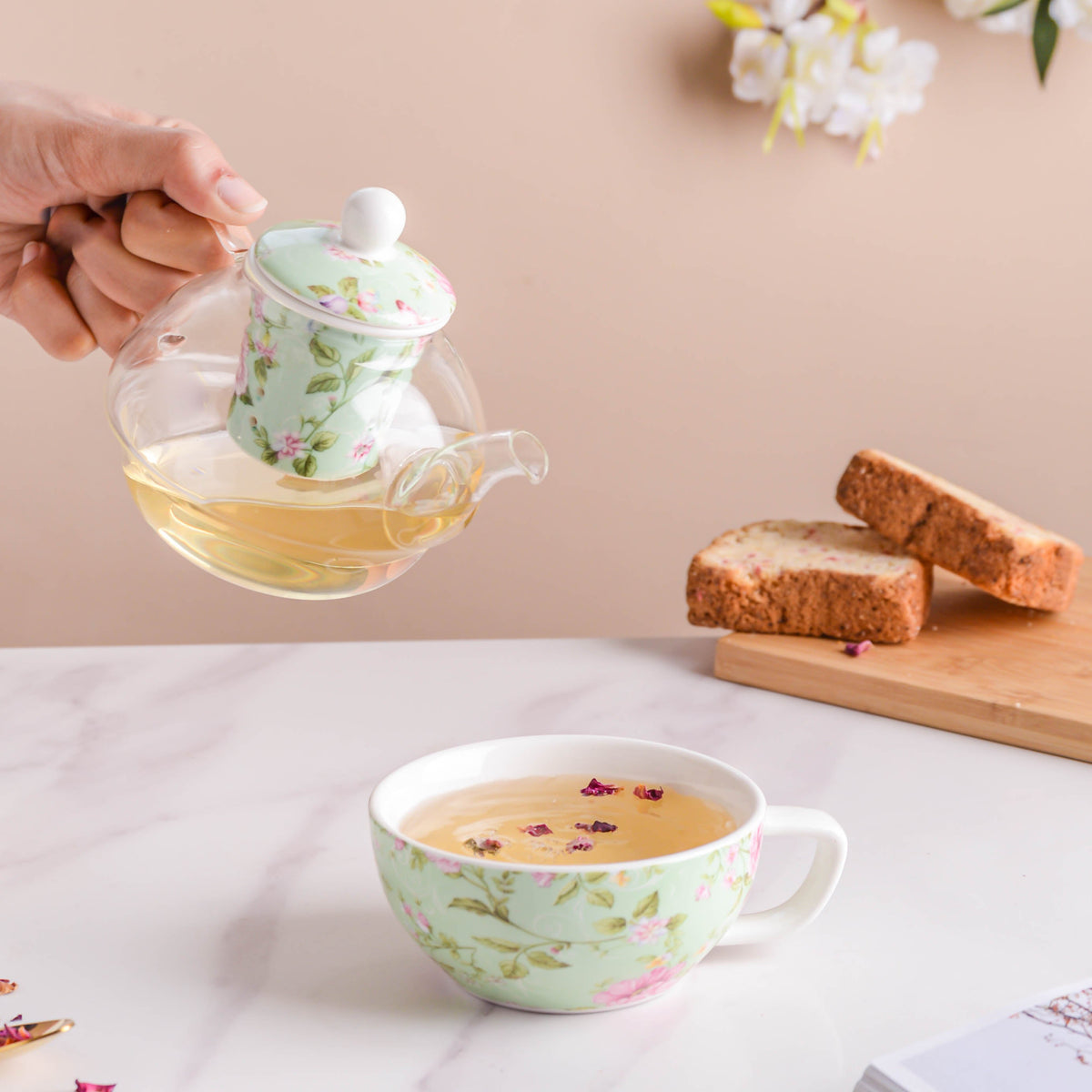 JARDIN Me-Time Teapot Cup Set Nestasia