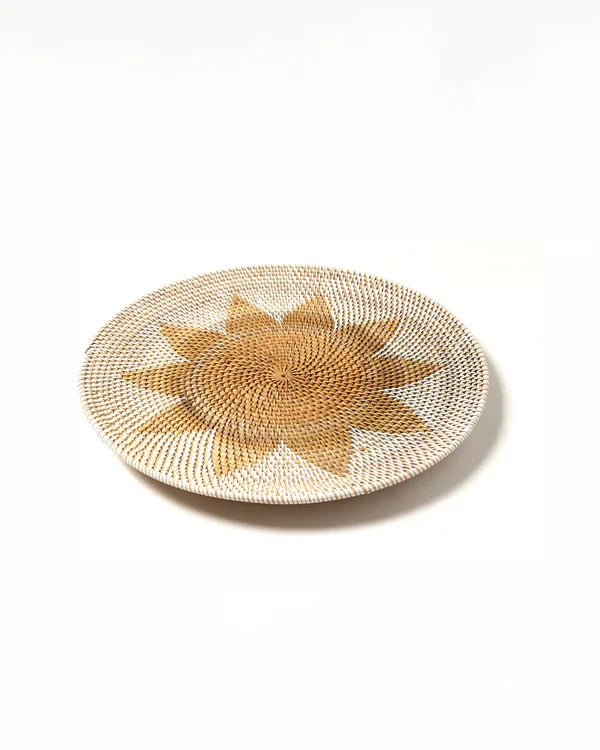 Rustic Rattan Wall Hanging for Home Decoration