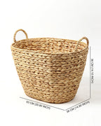 Seagrass Multi-Purpose Toy Basket for Kids’ Storage and Home Use