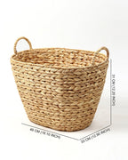 Seagrass Multi-Purpose Toy Basket for Kids’ Storage and Home Use