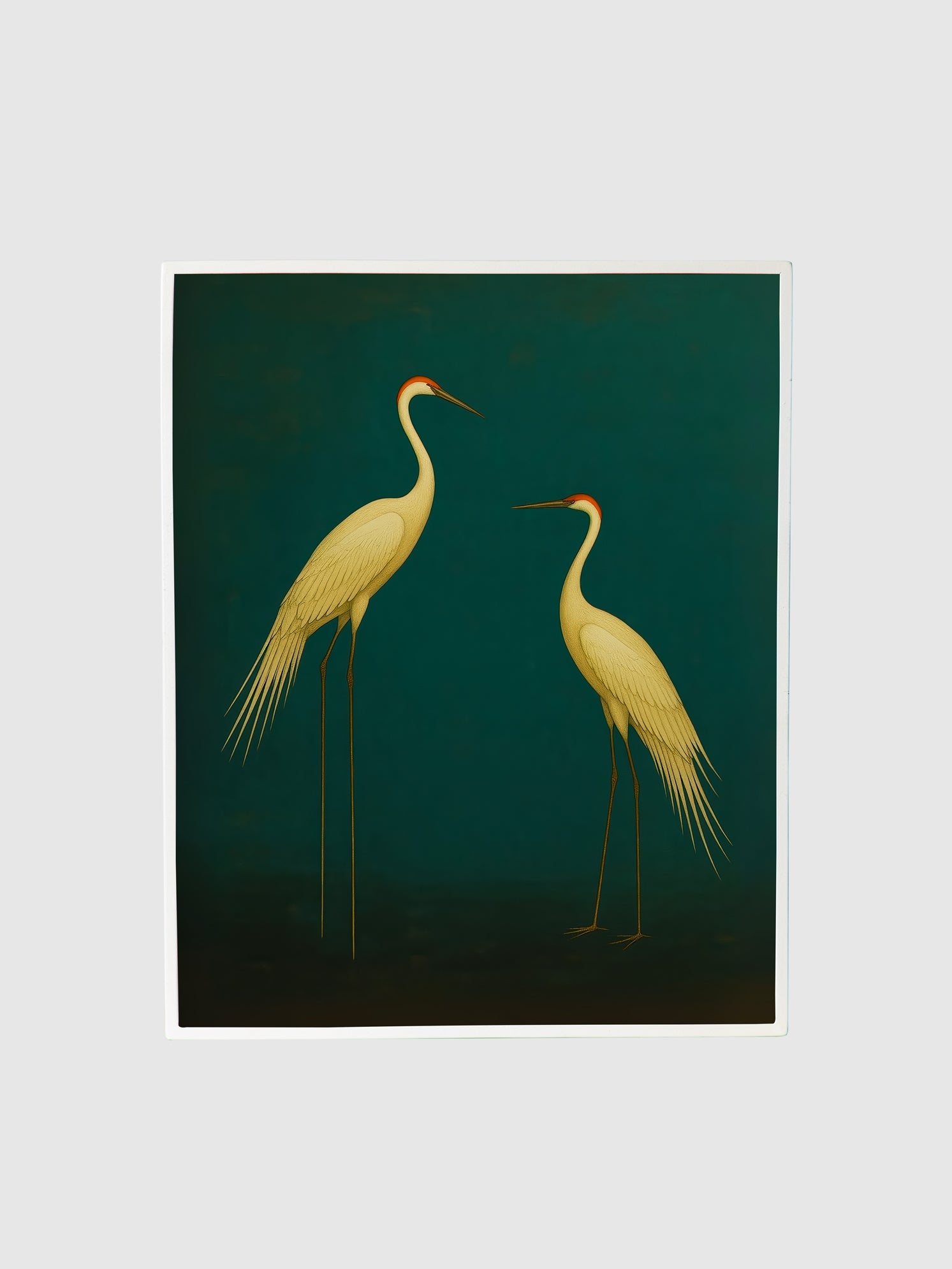 The Eternal Pair | Printed Canvas Wall Art Contrast Living