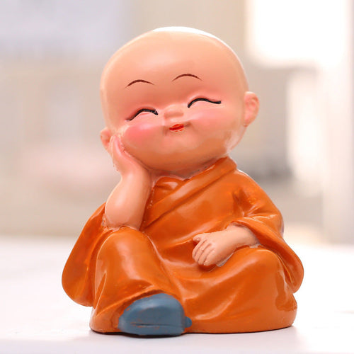 4 Pieces of Buddha Statues Monks kafalo