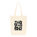 THE SACK CO. Canvas Tote Bags for Women with Zip, College Bag for Girls, 100% Organic Cotton Tote Bag for Shopping, Travel & beach bags for women