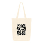 THE SACK CO. Canvas Tote Bags for Women with Zip, College Bag for Girls, 100% Organic Cotton Tote Bag for Shopping, Travel & beach bags for women