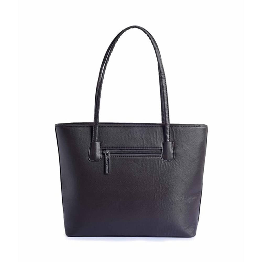 Lino Perros Women's Faux Leather Handbag,black