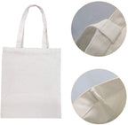 . 91950 Canvas Tote Bags,Heavy Duty and Strong ENVIRONMENT FRIENDLY Shopping Grocery Bag Blank Cotton Bags for Decorating Crafts (Beige, 13.6x 15.3) 6 Pack