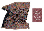 BOXO Jacquard Warm And Soft Pashmina Shawls For Women, 25 Grams, Pack of 1