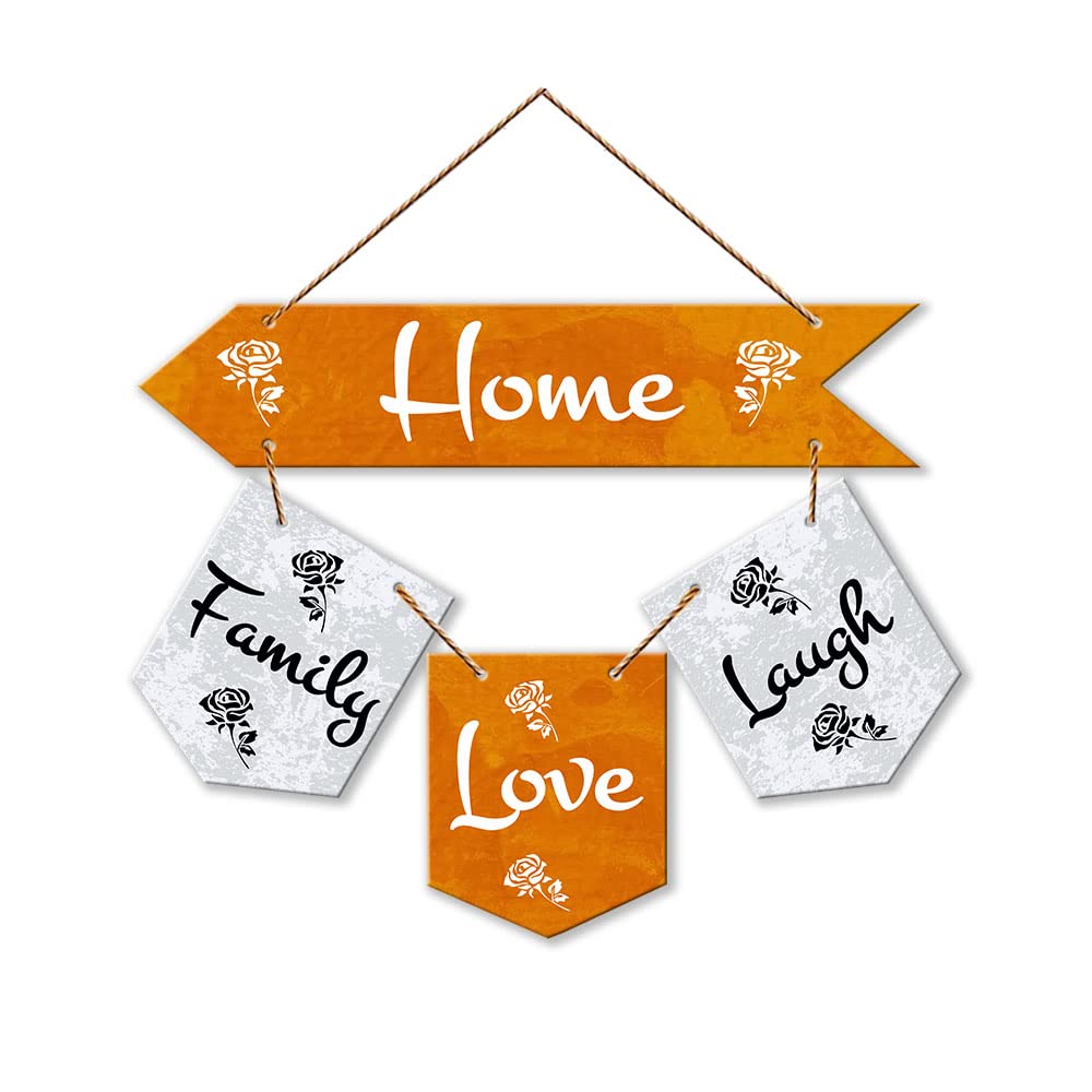 Artvibes Wall Hanging Home Decorative Wall Art for Living room | Bedroom | Gifts | Wall Hanger for Decoration | Modern Decor | Artwork | Wall Sculpture | Signs & PlaquesArt Print (WH_6419NR)