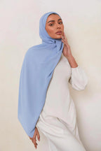 URSHIA DIAMOND GEORGETTE HIJAB PACK OF 10 (PACK OF 10-B)