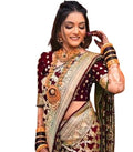 saree (MAROON)