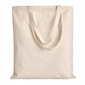 Reusable Cotton Canvas Tote Bag for Women & Men | Eco Friendly Grocery Shopping Bag | Durable Cloth Carry Bag with Long Handles | Multipurpose Shoulder Tote for Office Travel Beach Daily Use | Natural