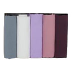 URSHIA GEORGETTE DIAMOND HIJAB PACK OF 5