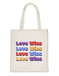 Delhi Printing Co. Love wins tote bag|Strong Cotton Bag for Shopping