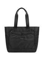 CELEBRINO Spacious Tote Handbag for Women | Nylon Hand Bags with Multiple Zip Compartments | Waterproof Large Shoulder Bag for Office, College, Travel & Shopping | Multi Pocket Zipper Handbags