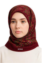 KETKAR Women's Woolen Winter Scarf | Soft & Warm Cold Weather Muffler, Wrap & Shawl | Elegant Wool Blend | Pack of 1_Maroon