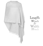 RAAYA Women's Plain Winter Shawl for Daily Use (bvg15; Multicolour; Free Size)