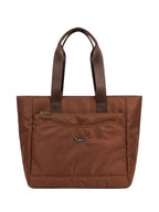 CELEBRINO Spacious Tote Handbag for Women | Nylon Hand Bags with Multiple Zip Compartments | Waterproof Large Shoulder Bag for Office, College, Travel & Shopping | Multi Pocket Zipper Handbags