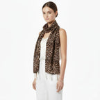 SAHIL SCARF Chiffon Women Fancy Floral Printed Weightless Tassel Scarf (22X72Inch) 36, For Female, Multicolor