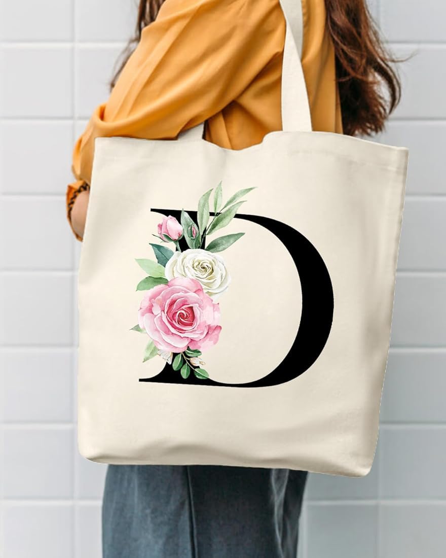 Personalized Tote Bag with Custom Photo or Logo | Cotton Canvas Reusable Shopping Bag | Custom Printed Tote Bag for Women Men | Gift Bag for Birthday Return Gifts Branding