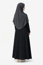 TCP TheClothesPeople : Premium Stitched Jersey One-Piece Instant Hijab for Women - No Pins Needed (Grey)